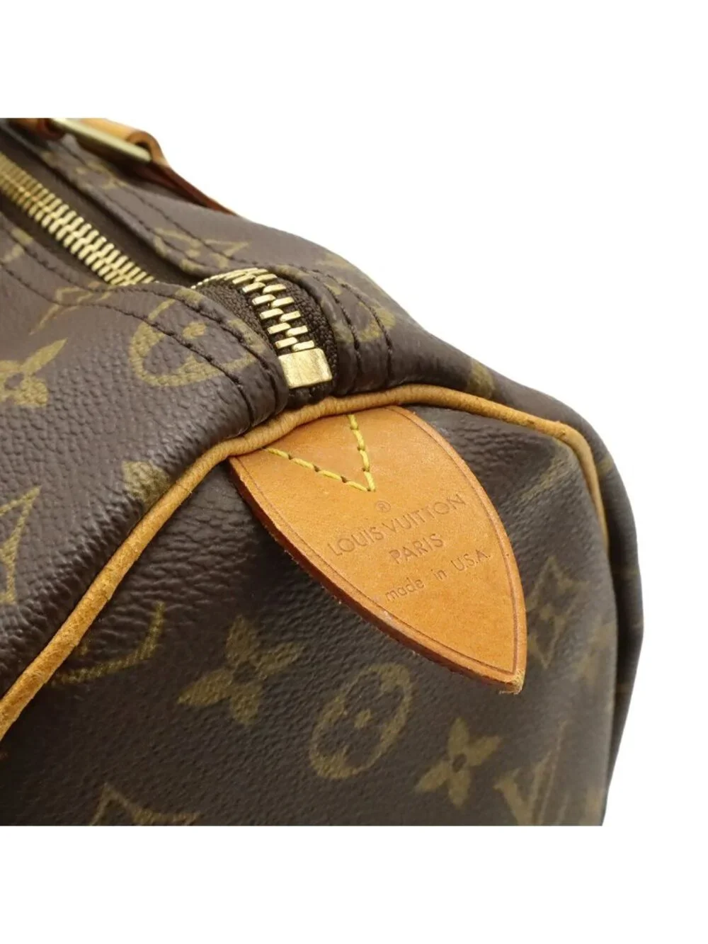 Louis Vuitton Monogram Speedy 35 Mini Boston Bag Purse